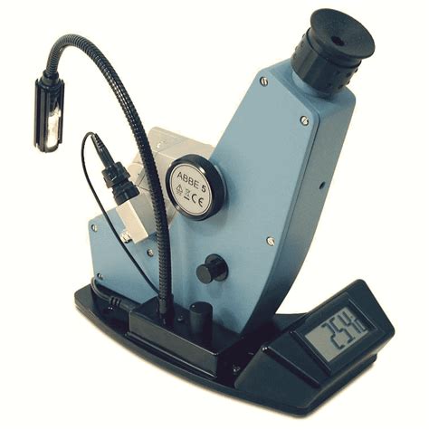 Auto Abbe refractometer solution|abbe refractometer optical layout.